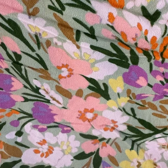 Floral Patterned Midi Skirt - Picture 3 of 4